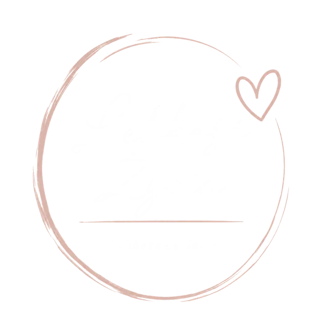 Logo Lekkość Życia - odręczny napis w okręgu z sercem
